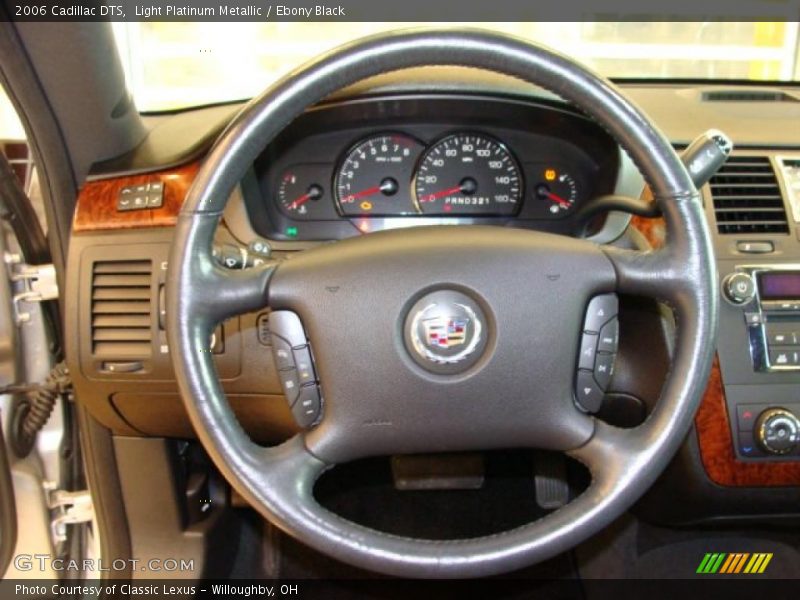 Light Platinum Metallic / Ebony Black 2006 Cadillac DTS