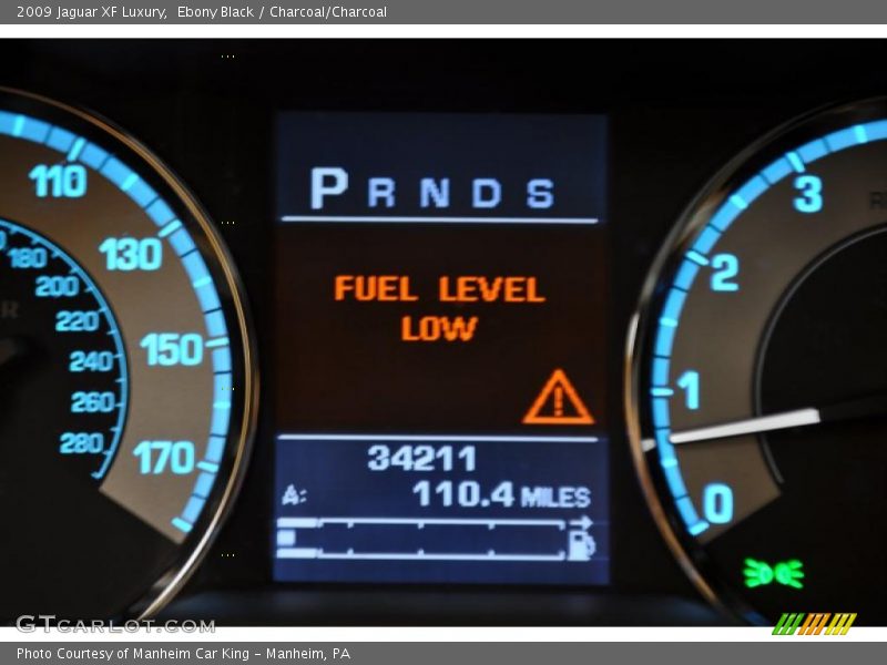 Ebony Black / Charcoal/Charcoal 2009 Jaguar XF Luxury