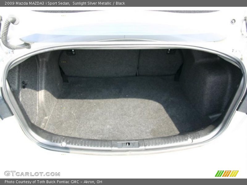Sunlight Silver Metallic / Black 2009 Mazda MAZDA3 i Sport Sedan