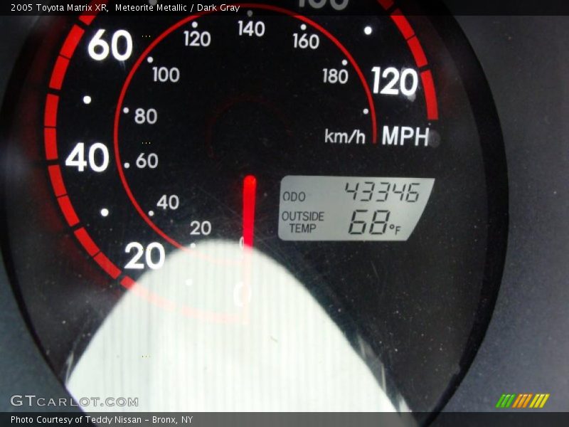 Meteorite Metallic / Dark Gray 2005 Toyota Matrix XR