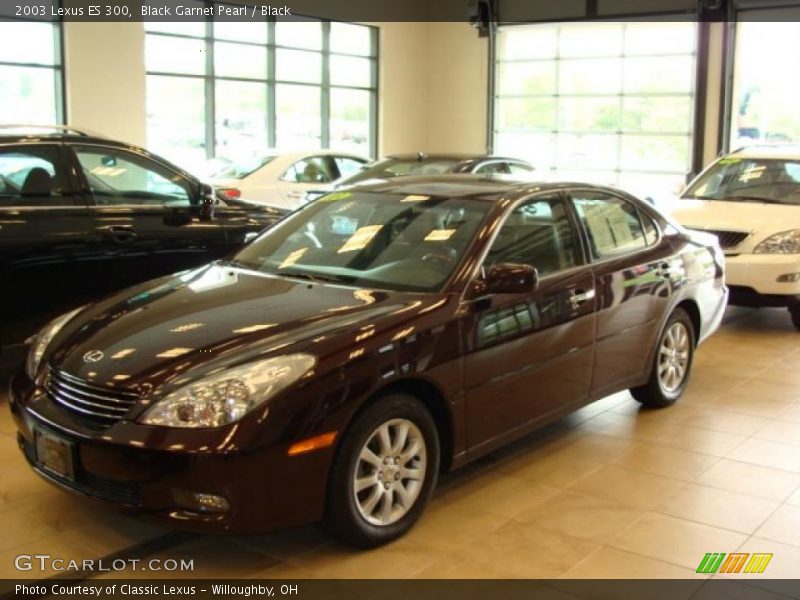Black Garnet Pearl / Black 2003 Lexus ES 300