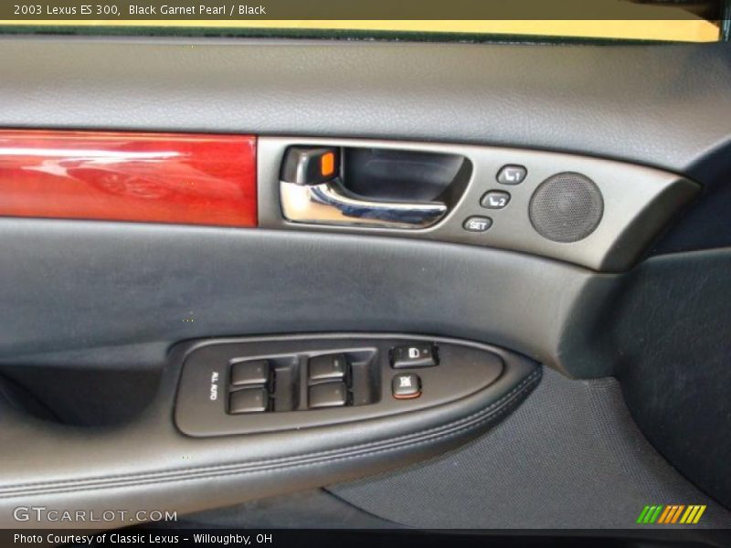 Black Garnet Pearl / Black 2003 Lexus ES 300