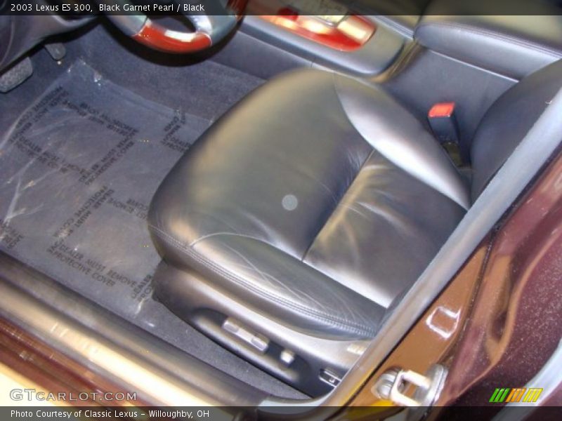 Black Garnet Pearl / Black 2003 Lexus ES 300