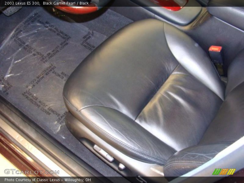 Black Garnet Pearl / Black 2003 Lexus ES 300