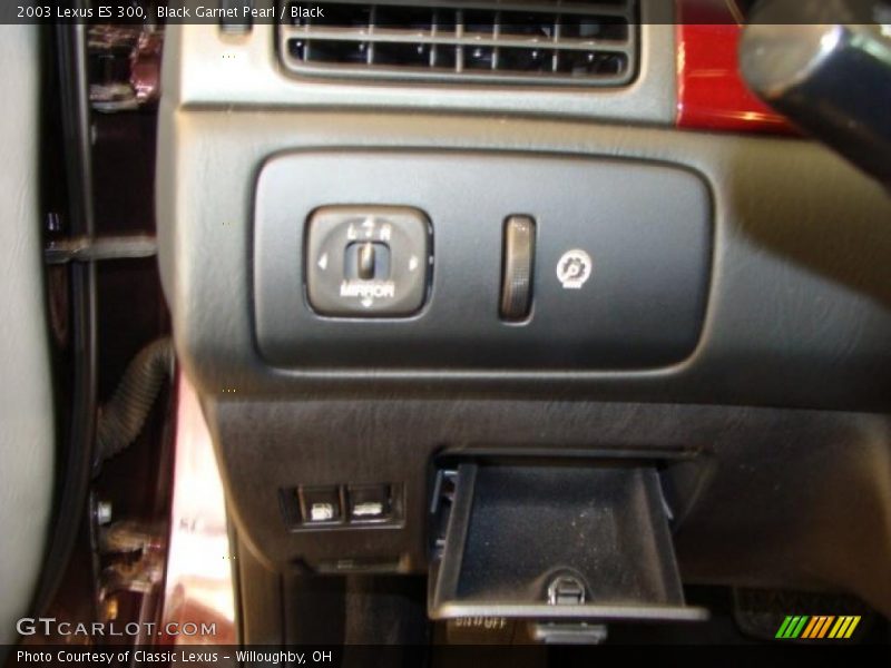 Black Garnet Pearl / Black 2003 Lexus ES 300
