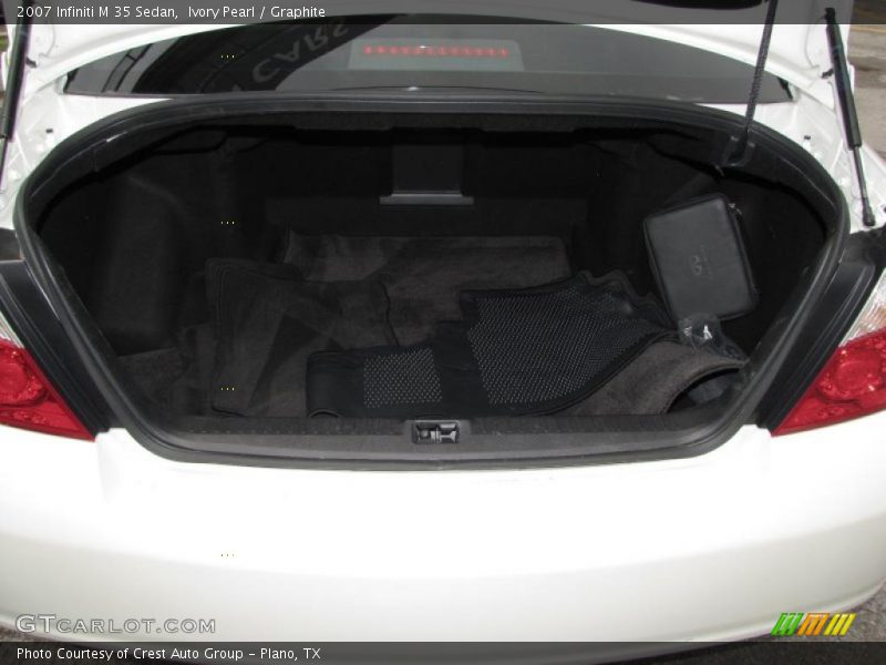 Ivory Pearl / Graphite 2007 Infiniti M 35 Sedan