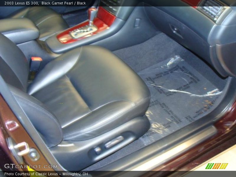 Black Garnet Pearl / Black 2003 Lexus ES 300