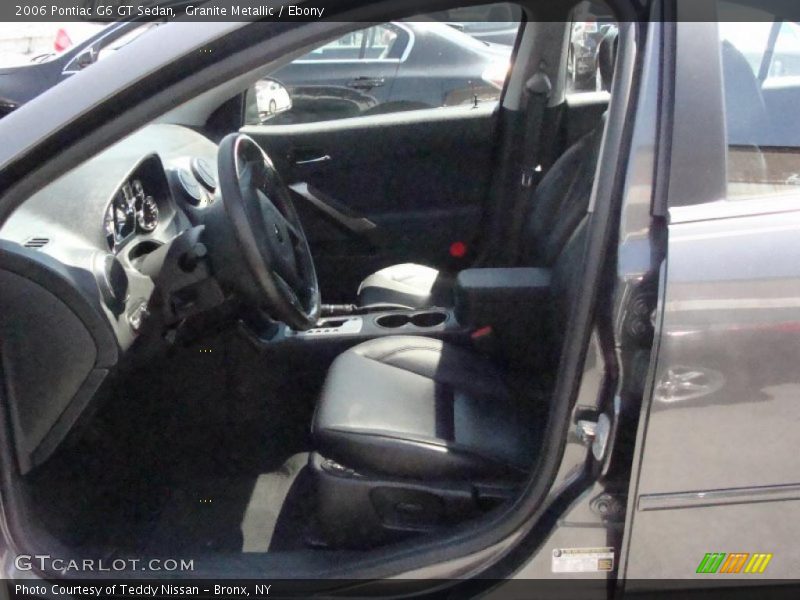 Granite Metallic / Ebony 2006 Pontiac G6 GT Sedan