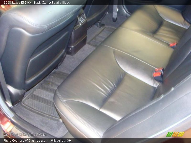 Black Garnet Pearl / Black 2003 Lexus ES 300