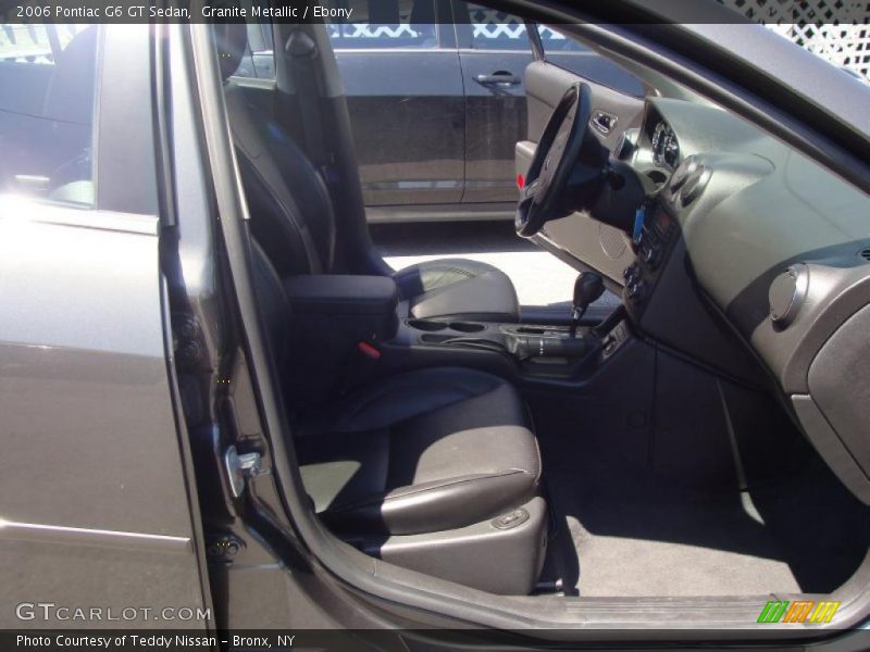 Granite Metallic / Ebony 2006 Pontiac G6 GT Sedan