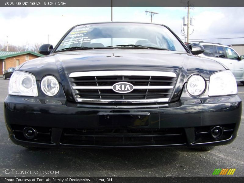 Black / Gray 2006 Kia Optima LX