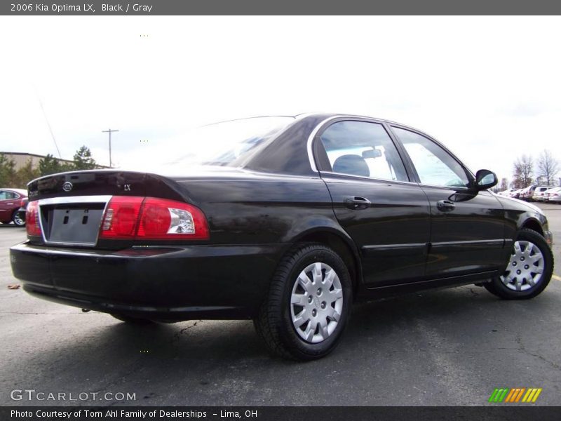 Black / Gray 2006 Kia Optima LX