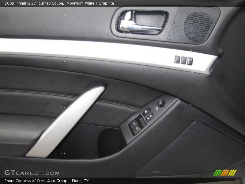 Moonlight White / Graphite 2009 Infiniti G 37 Journey Coupe