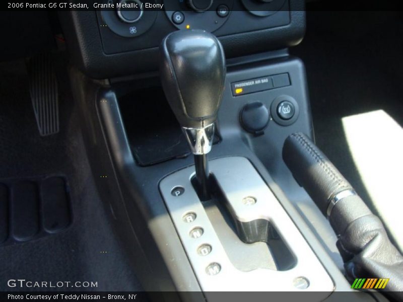 Granite Metallic / Ebony 2006 Pontiac G6 GT Sedan