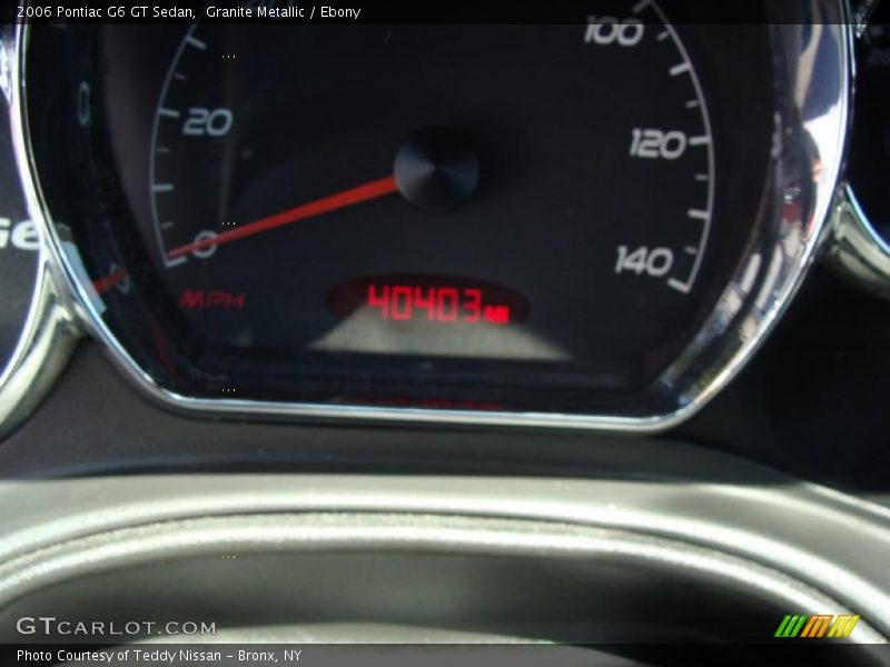 Granite Metallic / Ebony 2006 Pontiac G6 GT Sedan