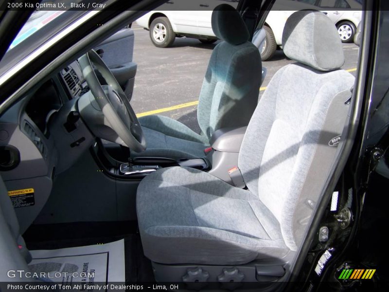 Black / Gray 2006 Kia Optima LX