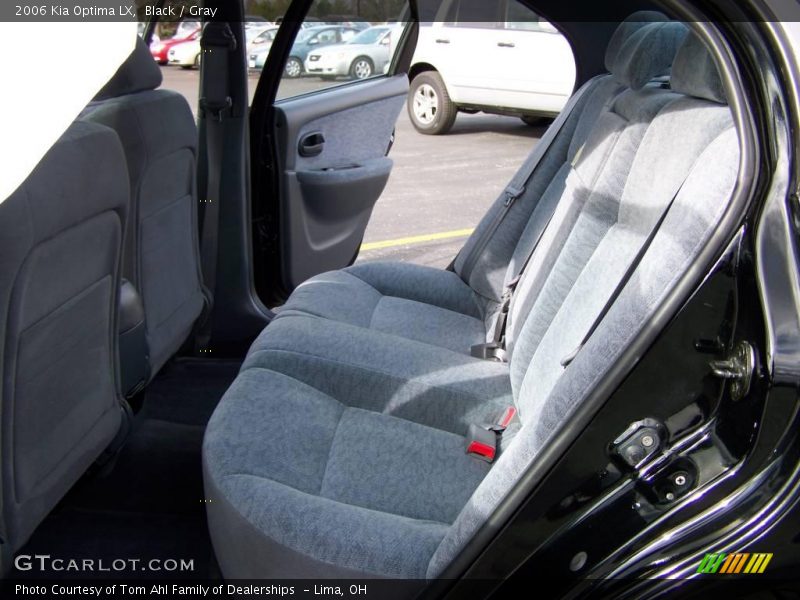 Black / Gray 2006 Kia Optima LX