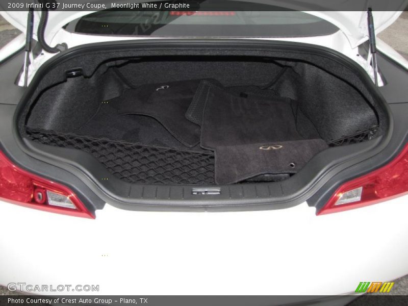 Moonlight White / Graphite 2009 Infiniti G 37 Journey Coupe