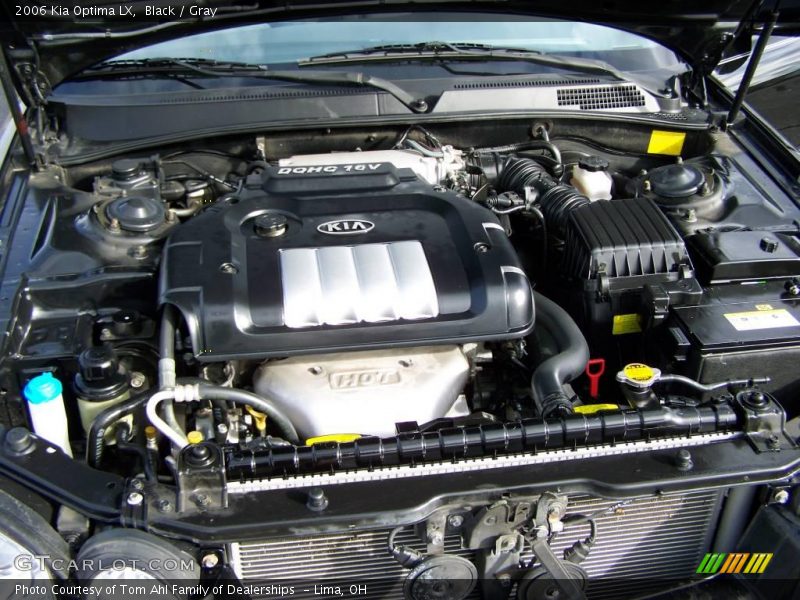 Black / Gray 2006 Kia Optima LX