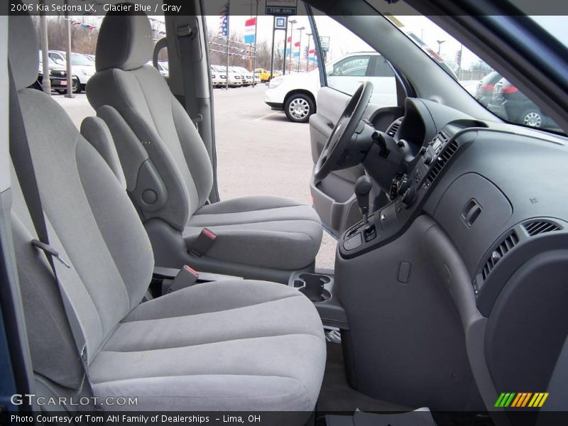 Glacier Blue / Gray 2006 Kia Sedona LX