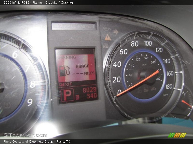 Platinum Graphite / Graphite 2009 Infiniti FX 35