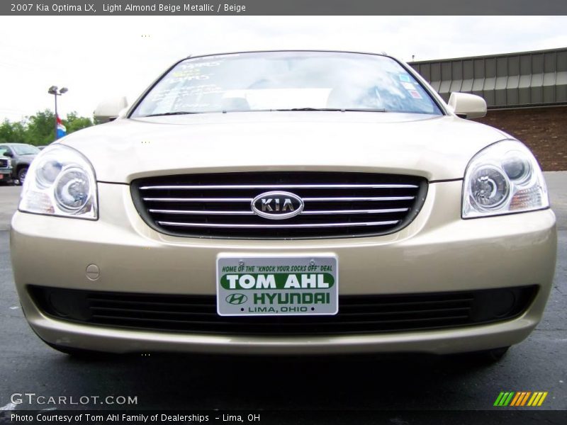 Light Almond Beige Metallic / Beige 2007 Kia Optima LX