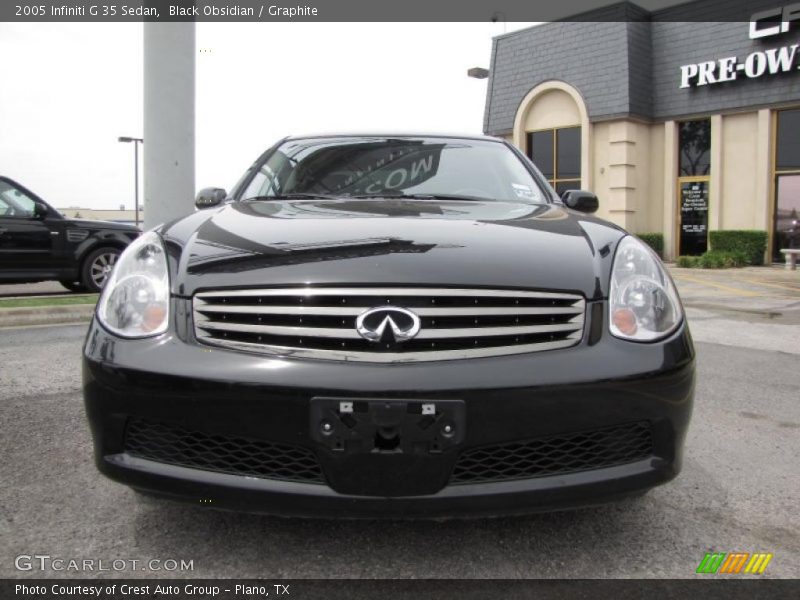 Black Obsidian / Graphite 2005 Infiniti G 35 Sedan