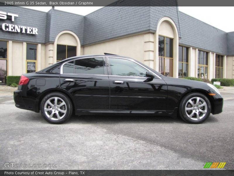 Black Obsidian / Graphite 2005 Infiniti G 35 Sedan