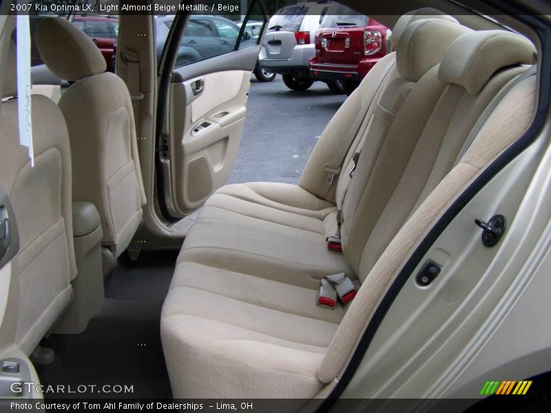 Light Almond Beige Metallic / Beige 2007 Kia Optima LX