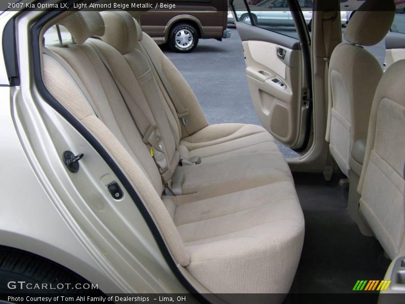 Light Almond Beige Metallic / Beige 2007 Kia Optima LX