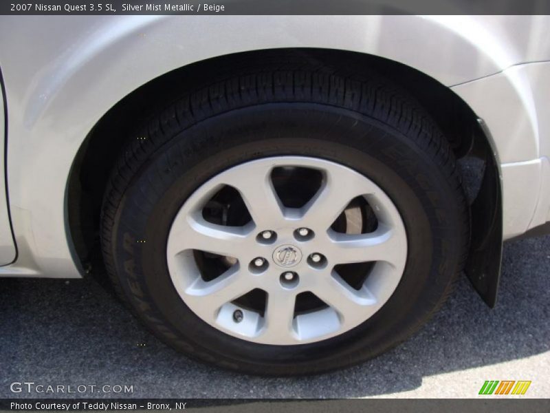 Silver Mist Metallic / Beige 2007 Nissan Quest 3.5 SL