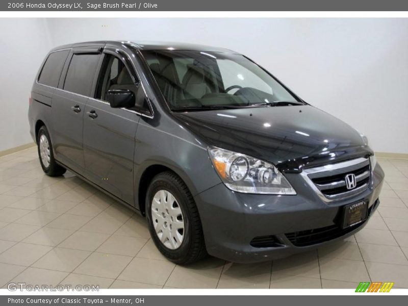 Sage Brush Pearl / Olive 2006 Honda Odyssey LX