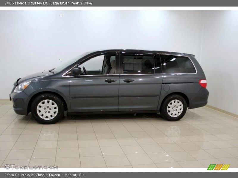 Sage Brush Pearl / Olive 2006 Honda Odyssey LX