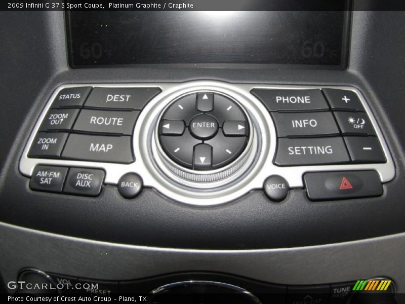 Platinum Graphite / Graphite 2009 Infiniti G 37 S Sport Coupe