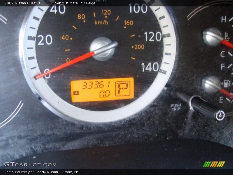 Silver Mist Metallic / Beige 2007 Nissan Quest 3.5 SL