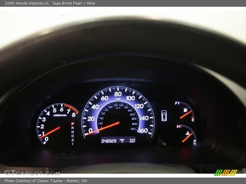 Sage Brush Pearl / Olive 2006 Honda Odyssey LX