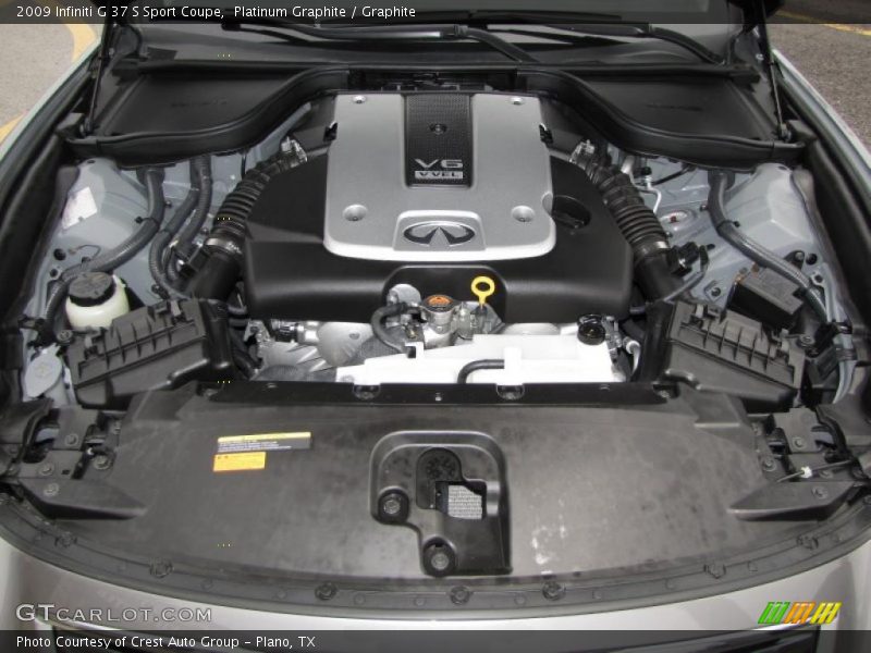 Platinum Graphite / Graphite 2009 Infiniti G 37 S Sport Coupe