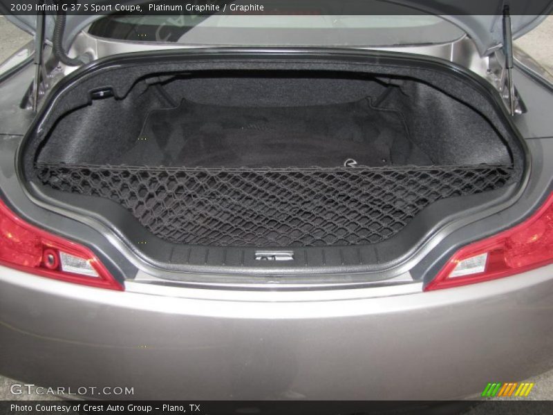 Platinum Graphite / Graphite 2009 Infiniti G 37 S Sport Coupe