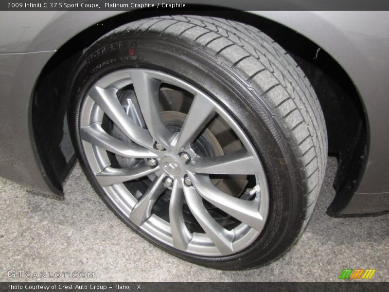Platinum Graphite / Graphite 2009 Infiniti G 37 S Sport Coupe
