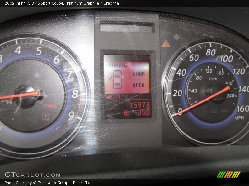 Platinum Graphite / Graphite 2009 Infiniti G 37 S Sport Coupe