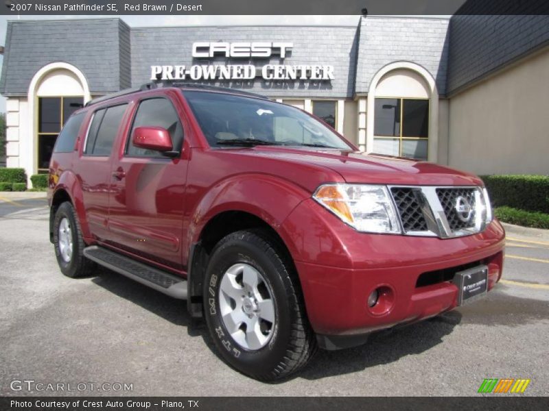 Red Brawn / Desert 2007 Nissan Pathfinder SE