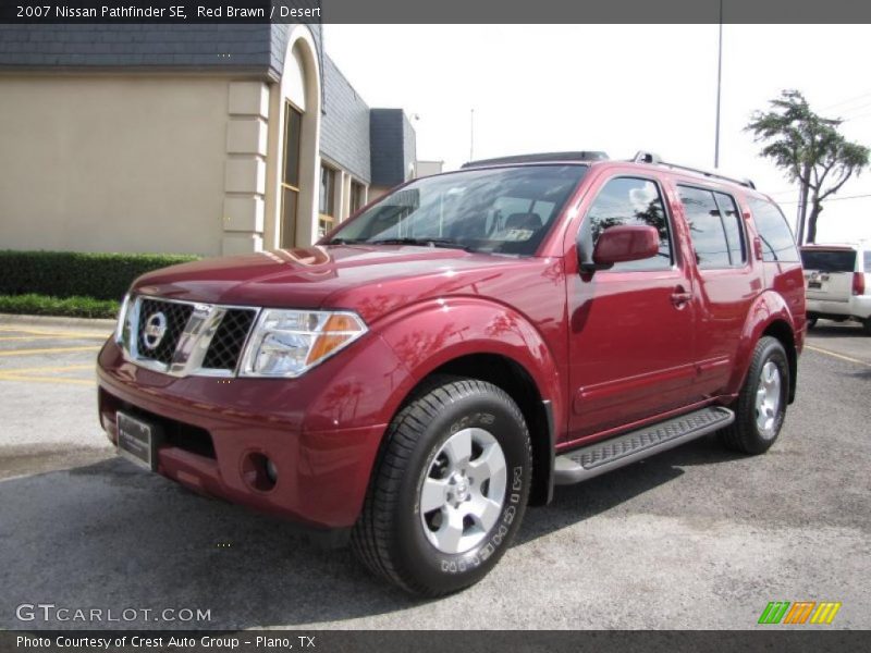 Red Brawn / Desert 2007 Nissan Pathfinder SE