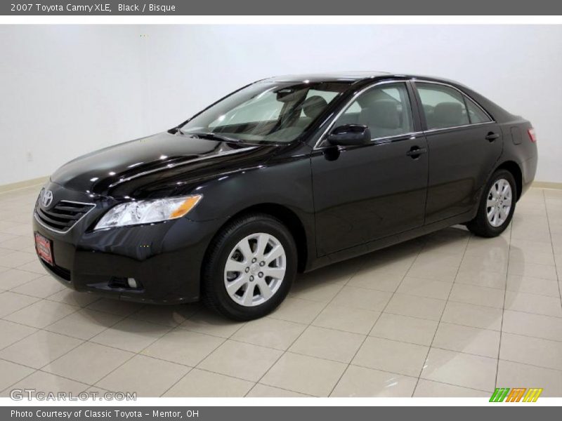 Black / Bisque 2007 Toyota Camry XLE