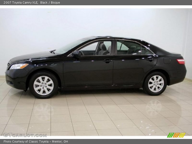 Black / Bisque 2007 Toyota Camry XLE