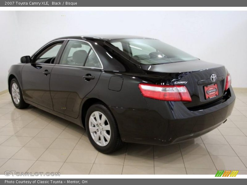 Black / Bisque 2007 Toyota Camry XLE