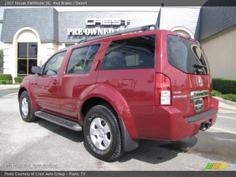 Red Brawn / Desert 2007 Nissan Pathfinder SE