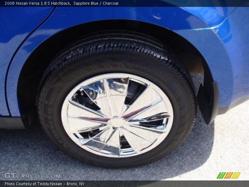 Sapphire Blue / Charcoal 2008 Nissan Versa 1.8 S Hatchback
