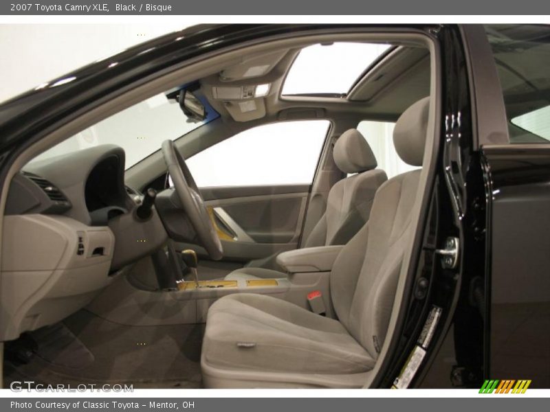 Black / Bisque 2007 Toyota Camry XLE