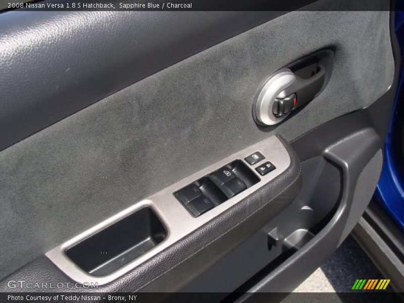 Sapphire Blue / Charcoal 2008 Nissan Versa 1.8 S Hatchback