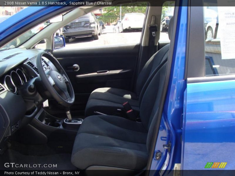 Sapphire Blue / Charcoal 2008 Nissan Versa 1.8 S Hatchback